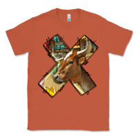 Copper farm life alphabet lowercase letters x Classic Tee - BundleAndBundleShop
