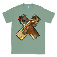 Sage farm life alphabet lowercase letters x Classic Tee - BundleAndBundleShop