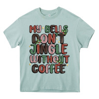 Arona my bells don't jingle without coffee Heavy Core Tee - MaliasSmallBusiness
