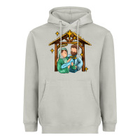 Moon Dust jesus newborn oh holy night Heavyweight Hoodie - MaliasSmallBusiness