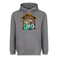 Storm jesus newborn oh holy night Heavyweight Hoodie - MaliasSmallBusiness