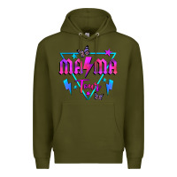 Army Green mama tour front Premium Hoodie - JahusDesignShop