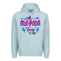 Blue Mist mama tour front Premium Hoodie - JahusDesignShop