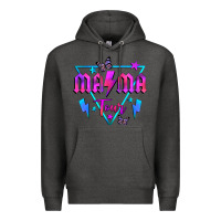 Charcoal Heather mama tour front Premium Hoodie - JahusDesignShop