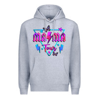 Heather Grey mama tour front Premium Hoodie - JahusDesignShop