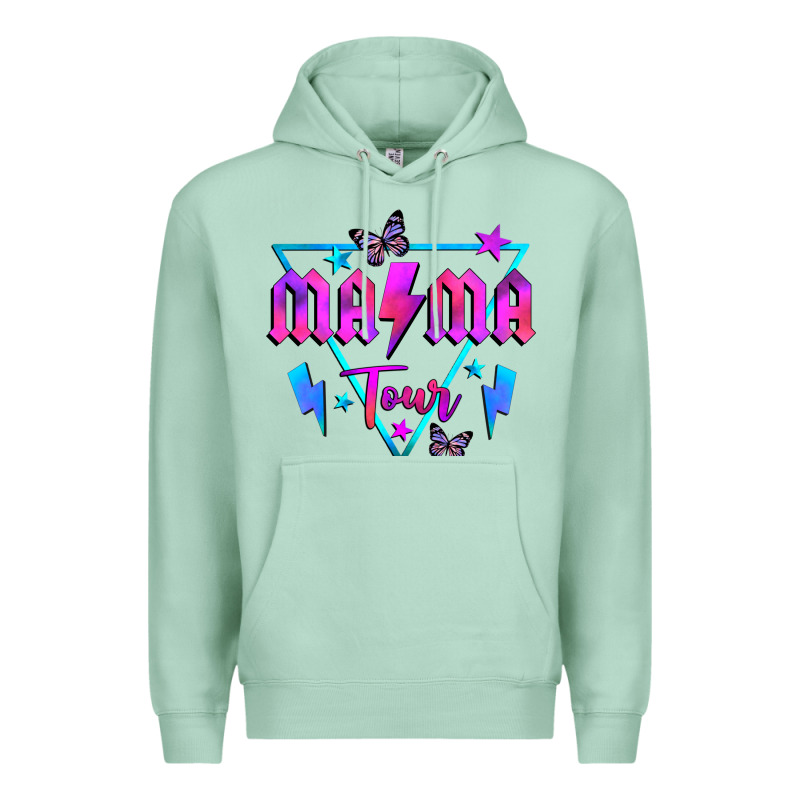Mama Tour Front Premium Hoodie by JahusDesignShop | Teevron