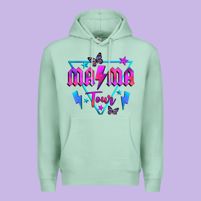 Mama Tour Front Premium Hoodie Designed By Jahusdesignshop
