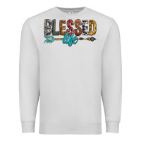 Dove Grey Blessed Life Premium Sweatshirt - BundleAndBundleShop