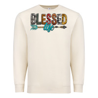 Sandshell Blessed Life Premium Sweatshirt - BundleAndBundleShop