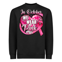Black in october we wear pink heart Heavyweight Sweatshirt - JahusDesignShop