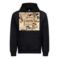 Black coffee is a cup of hope Urban Hoodie - TumblerDesignByShophia