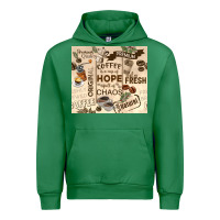 Emerald coffee is a cup of hope Urban Hoodie - TumblerDesignByShophia
