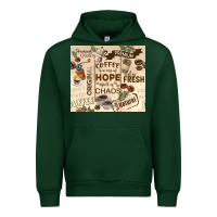 Forest Green coffee is a cup of hope Urban Hoodie - TumblerDesignByShophia