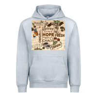 Heather Grey coffee is a cup of hope Urban Hoodie - TumblerDesignByShophia