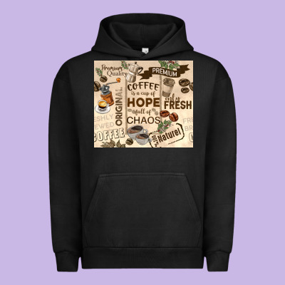 Coffee Is A Cup Of Hope Urban Hoodie Designed By Tumblerdesignbyshophia