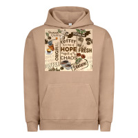Pigment Burro coffee is a cup of hope Urban Hoodie - TumblerDesignByShophia