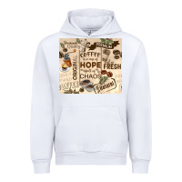 White coffee is a cup of hope Urban Hoodie - TumblerDesignByShophia