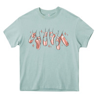 Arona ballerina ballet shoes Heavy Core Tee - MaliasSmallBusiness
