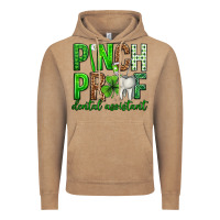 Vintage Coffee Pinch Proof Dental Assistant St. Patricks Day Vintage Hoodie - Neo Western