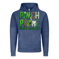 Vintage Denim Pinch Proof Dental Assistant St. Patricks Day Vintage Hoodie - Neo Western
