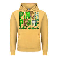 Vintage Mustard Pinch Proof Dental Assistant St. Patricks Day Vintage Hoodie - Neo Western