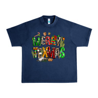 Navy christmas texas western Urban Heavy Tee - AdoDesignShop