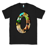Black farm life alphabet numbers 0 Classic Tee - BundleAndBundleShop