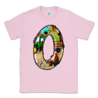 Bubblegum Pink farm life alphabet numbers 0 Classic Tee - BundleAndBundleShop