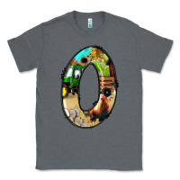 Charcoal Heather farm life alphabet numbers 0 Classic Tee - BundleAndBundleShop