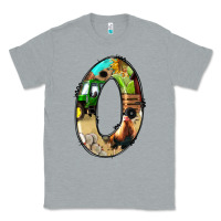 Heather Grey farm life alphabet numbers 0 Classic Tee - BundleAndBundleShop