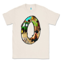 Farm Life Alphabet Numbers 0 Classic Tee | Teevron