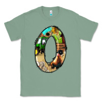 Sage farm life alphabet numbers 0 Classic Tee - BundleAndBundleShop
