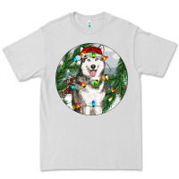 Dove Grey husky and farm ornament Premium Tee - RanaPortraitStore