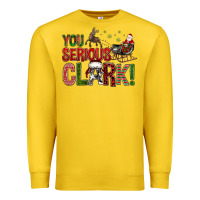 Lemon You Serious Clark With Santa Sleigh Premium Sweatshirt - BundleAndBundleShop