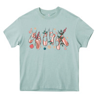 Arona christmas ballerina shoes Heavy Core Tee - MaliasSmallBusiness
