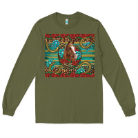 Army Green western horse horseshoe roses gemstones glitter wooden Long Sleeve Tee - Artiststas
