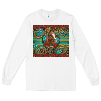 White western horse horseshoe roses gemstones glitter wooden Long Sleeve Tee - Artiststas
