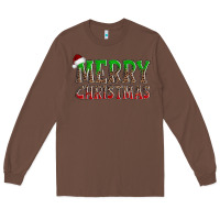 Chestnut merry christmas Long Sleeve Tee - AdoDesignShop