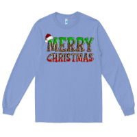 Colony Blue merry christmas Long Sleeve Tee - AdoDesignShop