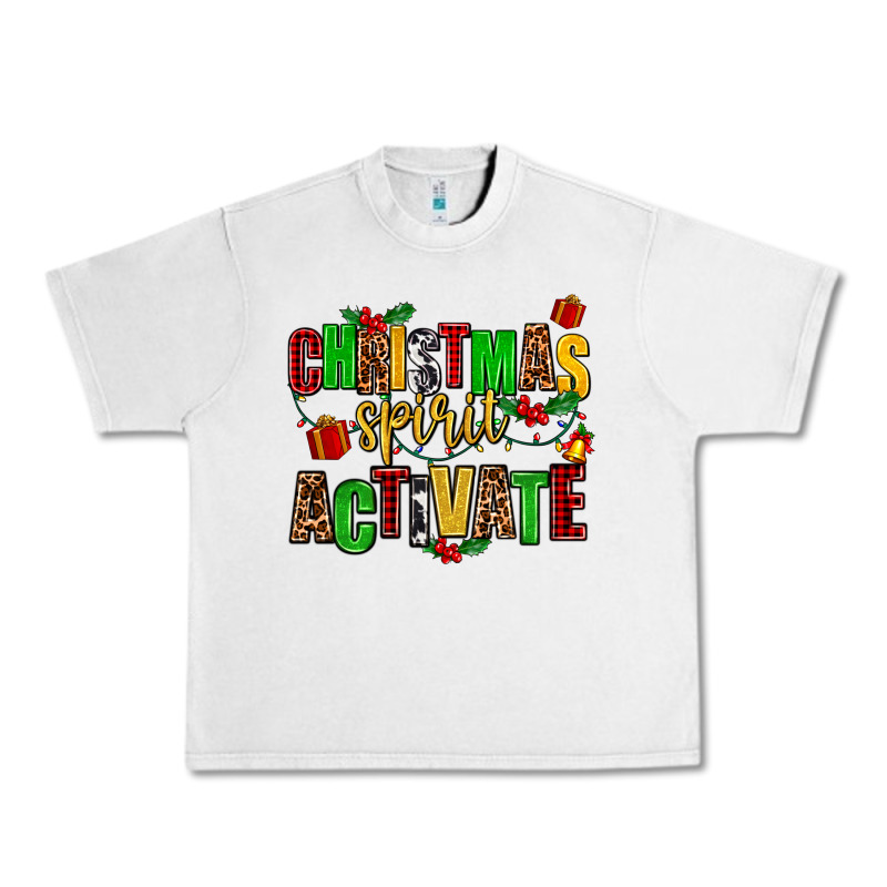 Christmas Spirit Activate Urban Heavy Tee by AdoDesignShop | Teevron