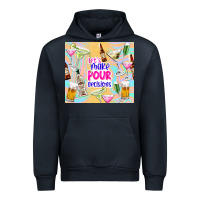 Navy let's make pour decisions Urban Hoodie - TumblerDesignByShophia