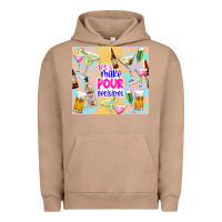 Pigment Burro let's make pour decisions Urban Hoodie - TumblerDesignByShophia