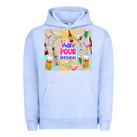 Pigment Grape Ice let's make pour decisions Urban Hoodie - TumblerDesignByShophia