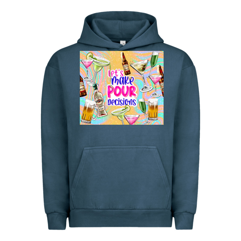 Let's Make Pour Decisions Urban Hoodie by TumblerDesignByShophia | Teevron