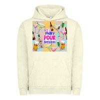 Pigment Pistachio let's make pour decisions Urban Hoodie - TumblerDesignByShophia