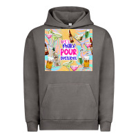 Pigment Tornado let's make pour decisions Urban Hoodie - TumblerDesignByShophia