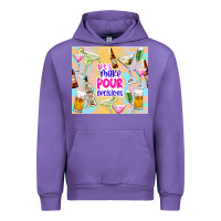 Tulip let's make pour decisions Urban Hoodie - TumblerDesignByShophia