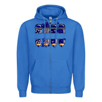 True Royal valentine's day school pencils navy blue Zipper Hoodie - MaliasSmallBusiness