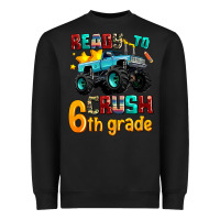 Black ready to school crush 6th grade Heavyweight Sweatshirt - AdoDesignShop