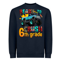 Navy ready to school crush 6th grade Heavyweight Sweatshirt - AdoDesignShop